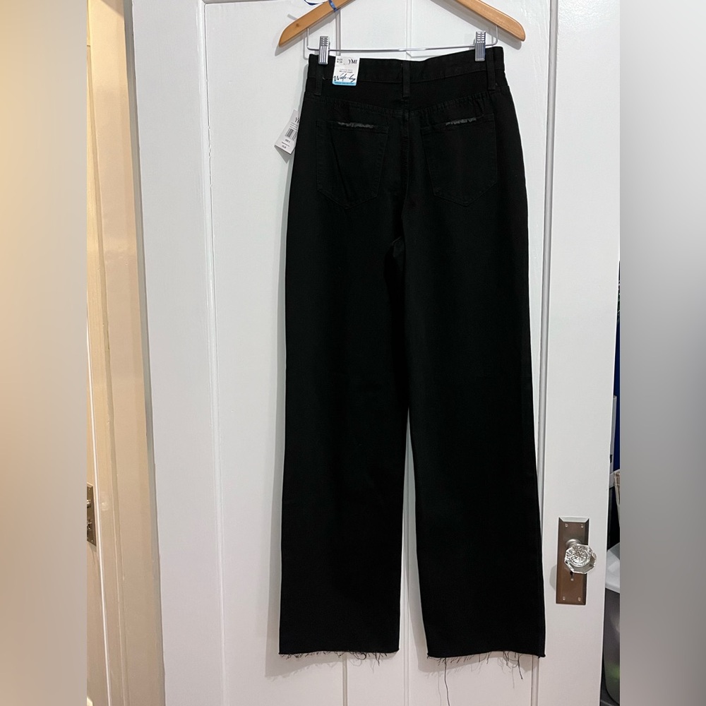 NWT YMI Dream Collection Wide Leg Denim Jeans Size 9/29 - Picture 10 of 16